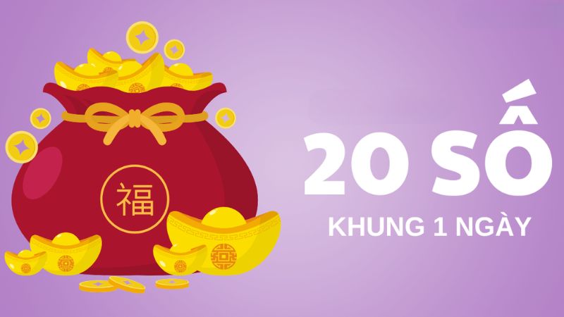 Phương pháp 20 số khung 1 ngày hữu ích để gia tăng cơ hội trúng thưởng